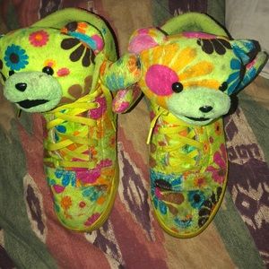 Rare Jeremy Scott Floral Bears